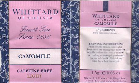 Whittard of Chelsea 02 Camomile