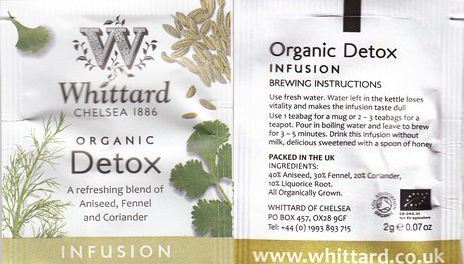 Whittard of Chelsea 04 Organic Detox