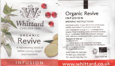 Whittard of Chelsea 04 Organic Revive