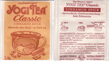 Yogi Tea Classic 1