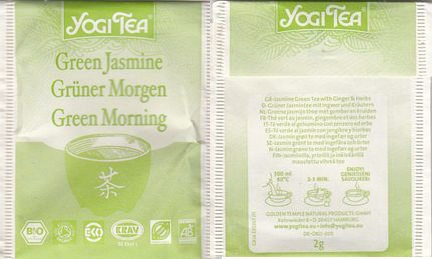 Yogi Tea Green Jasmine 2