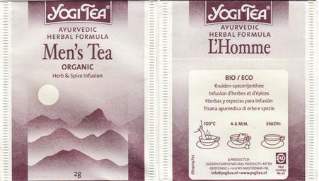 Yogi Tea Mens Tea Organic