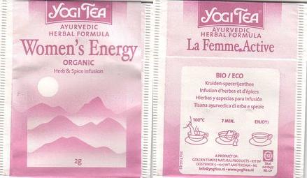 Yogi Tea Womens Energy