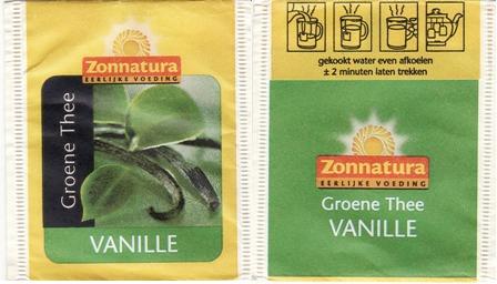 Zonnatura 02213130 Groene Thee Vanille