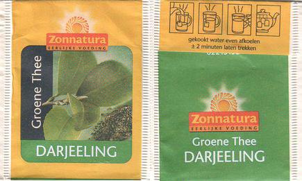 Zonnatura 02213132 Groene Thee Darjeeling