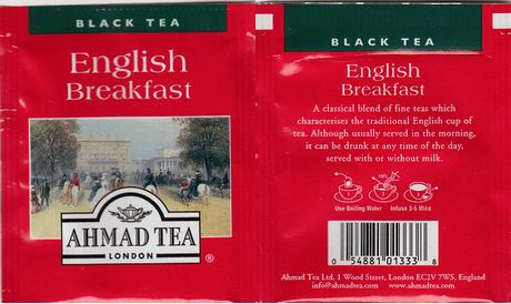 Ahmad Black Tea English Breakfast Ean Middle