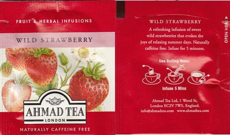 Ahmad Fruit & Herbal Infusion Wild Strawberry