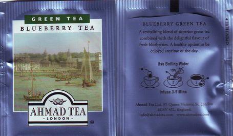 Ahmad Green Tea Blueberry Tea Foil