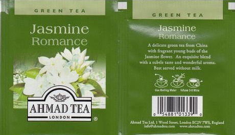 Ahmad Green Tea Jasmine Romance Ean