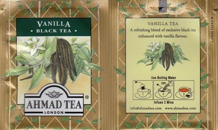 Ahmad Vanilla Black Tea Foil 2