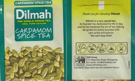 Dilmah Cardamom Spice Tea Oval