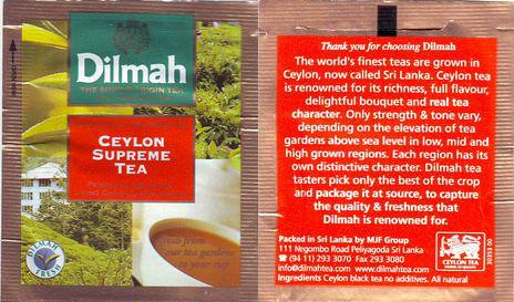 Dilmah Ceylon Supreme Tea 2