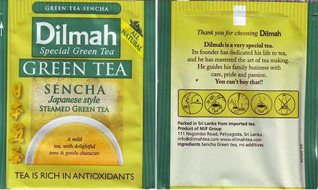 Dilmah SGT Sencha Oval