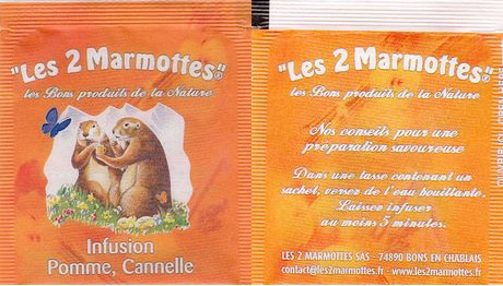 Les 2 Marmottes 03 Infusion Pomme Canelle