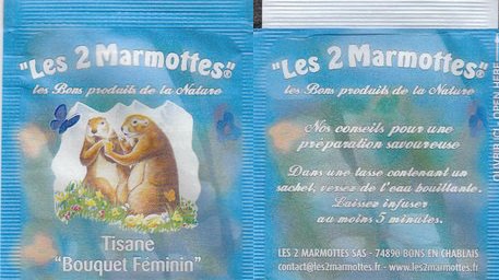 Les 2 Marmottes 03 Tisane Bouquet Feminin