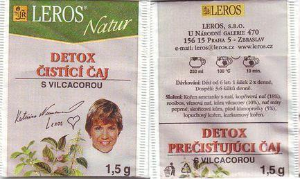 Leros Natur Detox Čistící s Vilcacorou Neumannová