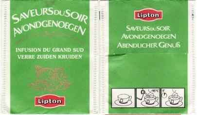 Lipton 36523 Saveurs Du Soir Infusion Du Grand Sud