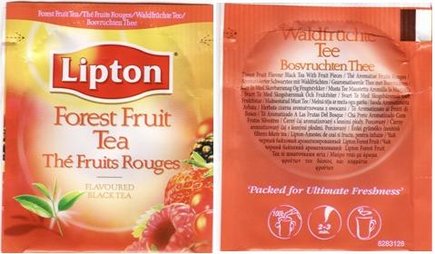 Lipton 8283128 Forest Fruit Tea Foil