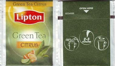 Lipton 8334688 Green Tea Citrus