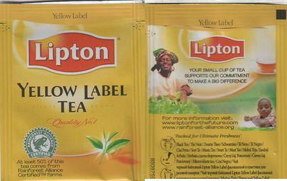 Lipton 8508759 Yellow Label Tea