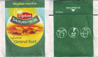 Lipton 8525932 Infusion Grand Sud Reglisse Menthe