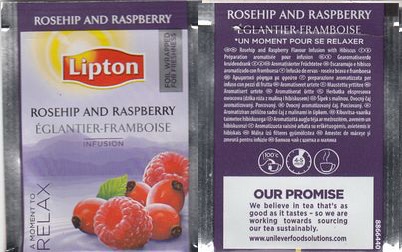 Lipton 8866440 Rosehip & Raspberry