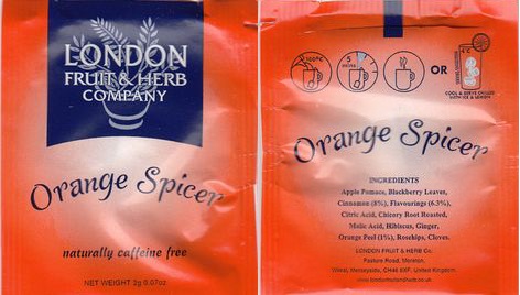 London Orange Spicer Londonfruitandherb Co Uk