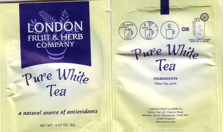 London Pure White Tea Typhoo