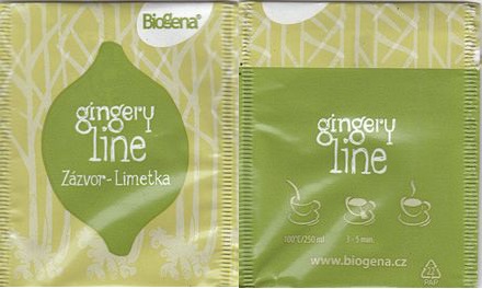 Biogena 18 Gingery Line Zázvor Limetka