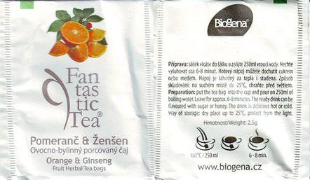 Biogena Pomeranč & Ženšen 3