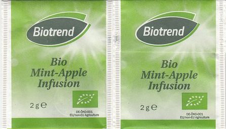 Biotrend 01215581 Bio Mint Apple Infusion