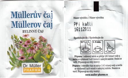 Dr. Müller Pharma Müllerův Čaj Při Kašli