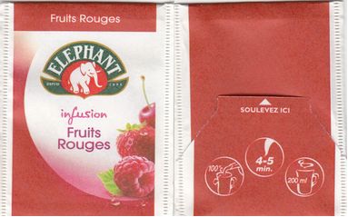 Elephant 8532808 Infusion Fruits Rouges