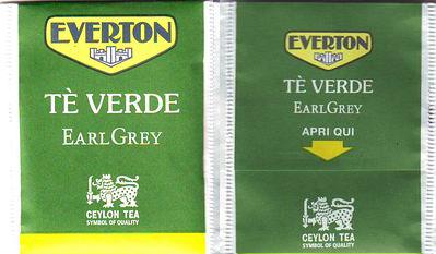 Everton Té Verde Earl Grey