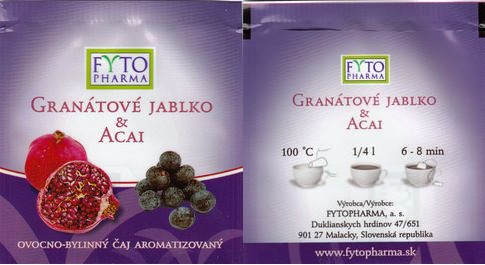 Fyto Pharma Foil Granátové Jablko & Acai