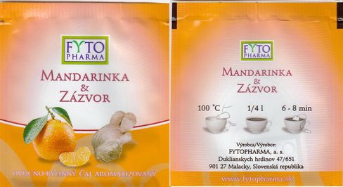 Fyto Pharma Foil Mandarinka & Zázvor