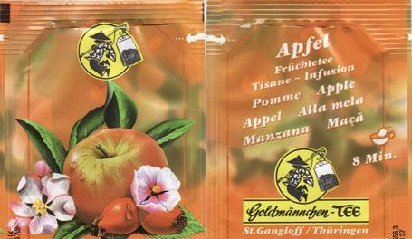 Goldmännchen Apfel