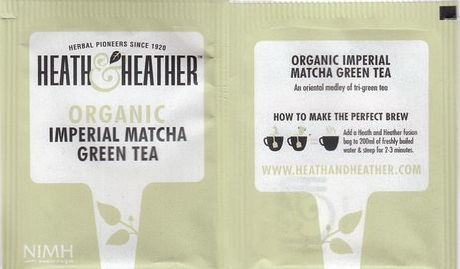 Heath & Heather 05 Organic Imperial Matcha Green Tea