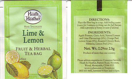 Heath & Heather Lime & Lemon 3