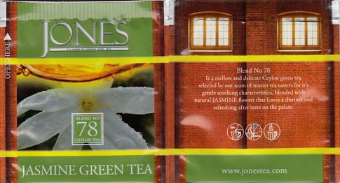 Jones 78 Jasmine Green Tea W