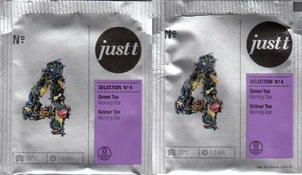 Just T 04 No 4 Green Tea Morning Star