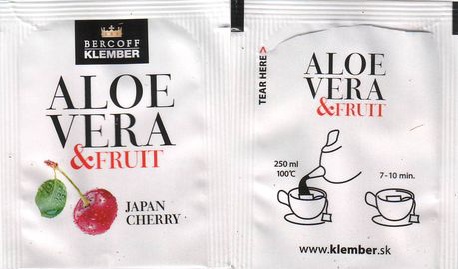 Klember Aloe Vera & Fruit Japan Cherry