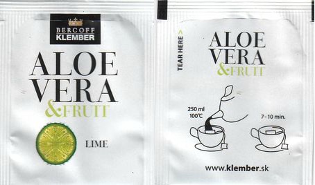 Klember Aloe Vera & Fruit Lime