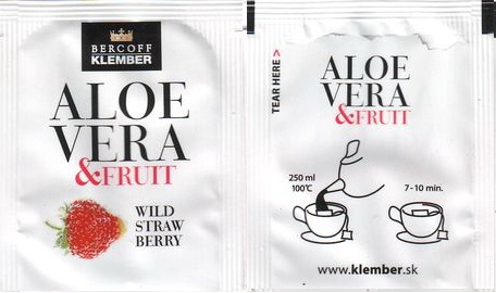 Klember Aloe Vera & Fruit Wild Strawberry