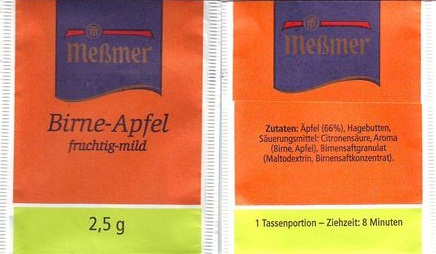 Meßmer 01213281 Birne Apfel