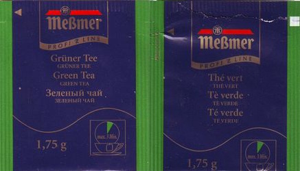 Meßmer 04211724 Grüner Tee