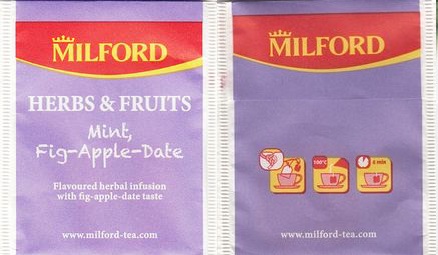 Milford 01211732 Herbs & Fruits Mint Fig Apple Date