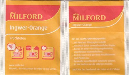 Milford 01216409 Ingwer Orange