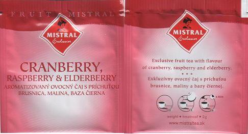 Mistral 3 Cranberry Raspberry & Elderberry