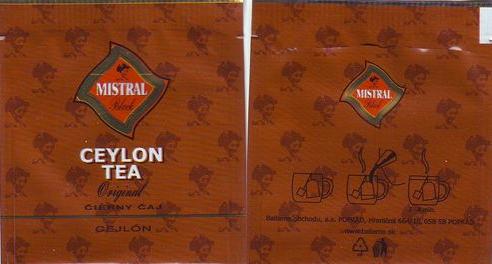 Mistral Ceylon Tea Logo